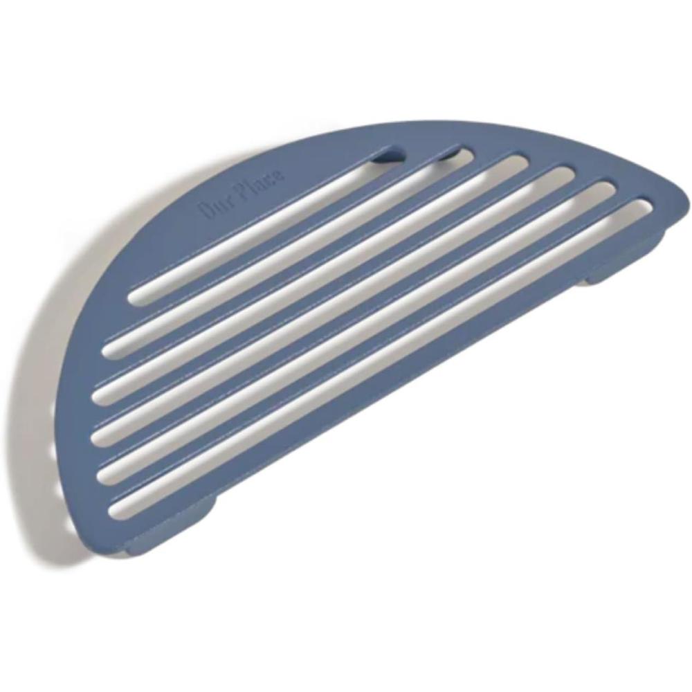 imageOur Place Fry Deck  Nonstick Ceramic Coated Frying Accessory for Always Pan ampamp Perfect Pot  Lightweight HeatResistant  Includes Cooking Chopsticks  Enhances Frying Experience  CharBlue Salt