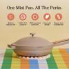 Our Place Always Pan 2.0-10.5” (2.6 Qt) Nonstick, Toxin-Free Ceramic Cookware | Patented 10-in-1 Aluminum Frying & Sauté Pan | Safe for Oven, Induction & All Cooktops up to 450°F | Blue Salt(Steam)