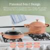 Our Place Cast Iron Always Pan | Premium Enameled, Toxin-Free Surface | 10-inch 8-in-1 Multifunctional Cookware System | Lid, Handle Covers | Heavy Duty Skillet | Oven & High Heat Safe | Steam(Spice)