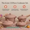 Our Place Cookware Set – Complete 13-Piece Set Including Always Pan 2.0, Mini Always Pan, Perfect Pot, and Mini Perfect Pot | Multifunctional, Toxin-Free Nonstick | Replaces 36 Pieces | Spice