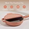 Our Place Fearless Fry – Silicone Frying Accessory for Always Pan & Perfect Pot | Splatter-Free, Heat-Resistant, Easy-Clean | Char(Spice)