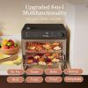 Our Place Large Wonder Oven Pro | 8-in-1 Digital Countertop Oven with Large 32Qt quarts | Non-toxic, Quartz & Stainless Steel | Air Fry, Toast, Roast, Bake, Broil, Reheat & Dehydrate | Blue Salt(Char)