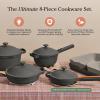 Our Place Ultimate Cookware Set – Complete 18-Piece Set Including the Always Pan, Perfect Pot, and Bakeware Set | Multifunctional, Toxin-Free Nonstick | Replaces 44 Pieces | Char