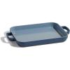Our Place Mini Griddle Pan – 2 Quart Nonstick Ceramic Sheet Pan & Stovetop Griddle with Handles | Toxin-Free Cast Aluminum | Oven Safe up to 450°F | Blue Salt(Blue Salt)