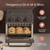 Our Place Wonder Oven + Baker’s Kit | 6-in-1 Air Fryer & Toaster Oven with Steam Infusion | 3-Piece Nonstick Ceramic Bakeware Set (Round, Square & Muffin Pan) | Non-Toxic PFAS-Free Baking | Spice