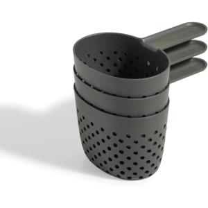 Our Place Cooker Cups – Space-Saving Cooking Baskets for Perfect Pot | Dishwasher Safe, Food-Grade Nylon | 4-Cup Capacity Each | One Pot Efficiency | Char(Char)